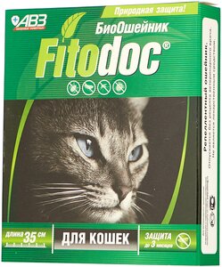 Фото FITODOC (АВЗ) ошейник от блох и клещей для кошек и котят