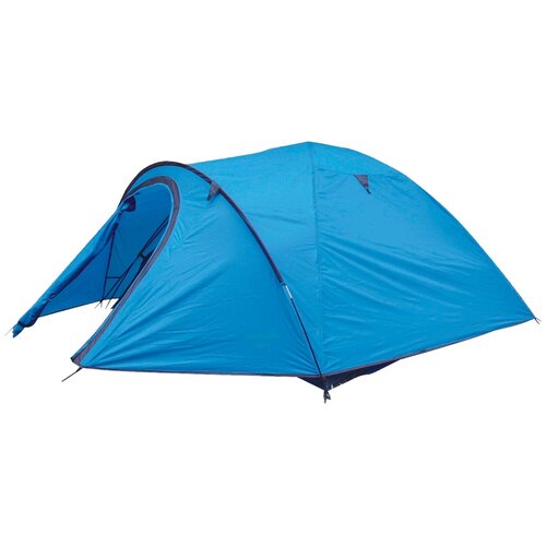 палатка четырёхместная alpika ranger 4 голубой Палатка трекинговая четырёхместная Green Glade Nida 4, голубой