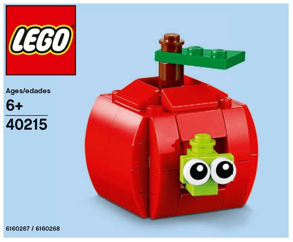 Конструктор LEGO Promotional 40215 Яблоко