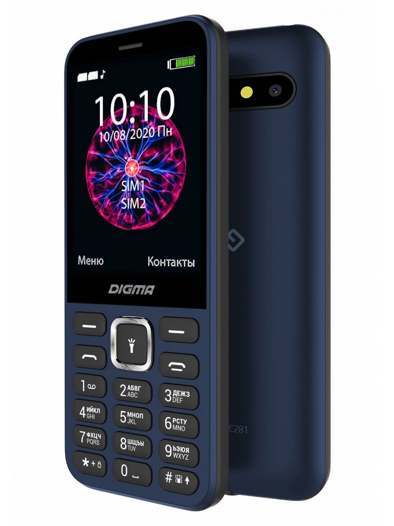 Сотовый телефон Digma Linx C281 Blue