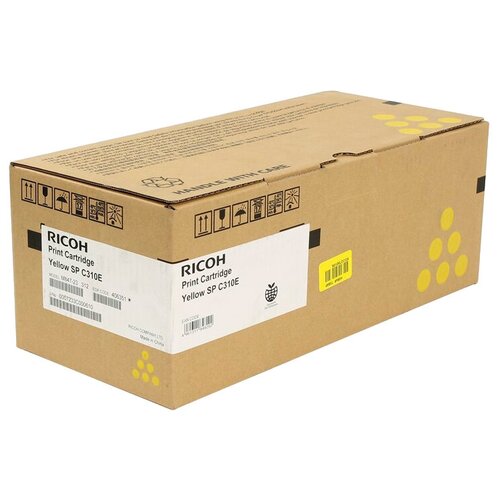 Картридж Ricoh SP C310E Yellow, 2500 стр, желтый картридж c310hey 406482 для ricoh spc231 c232 c242 c310 c311 6k yellow compatible совместимый