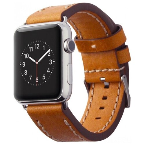 Cozistyle Leather Band for Apple Watch 42/44mm, светло-коричневый