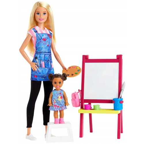 Игровой набор Barbie Профессии, 29 см, DHB63 учитель рисования 1 игровой набор barbie профессии 29 см dhb63 педиатр 6 gtn52