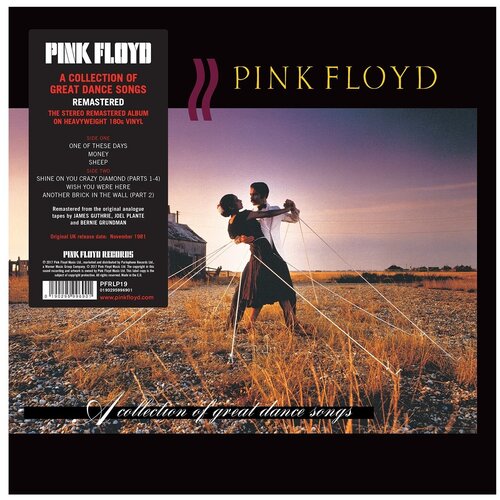 Виниловая пластинка Warner Music Pink Floyd - A Collection Of Great Dance Songs (1LP) виниловая пластинка warner music pink floyd a collection of great dance songs 1lp