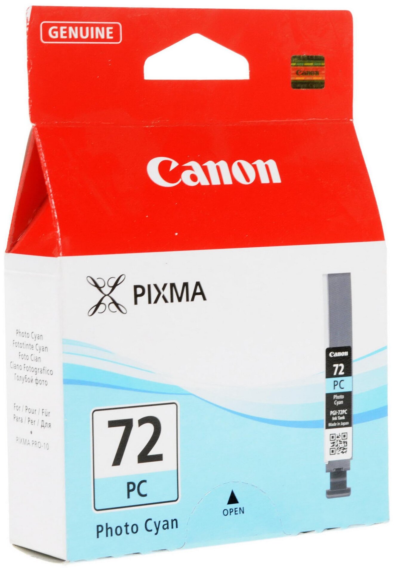 Canon PGI-72PC 6407B001 Картридж для PRO-10, Фото-Голубой, 351стр.