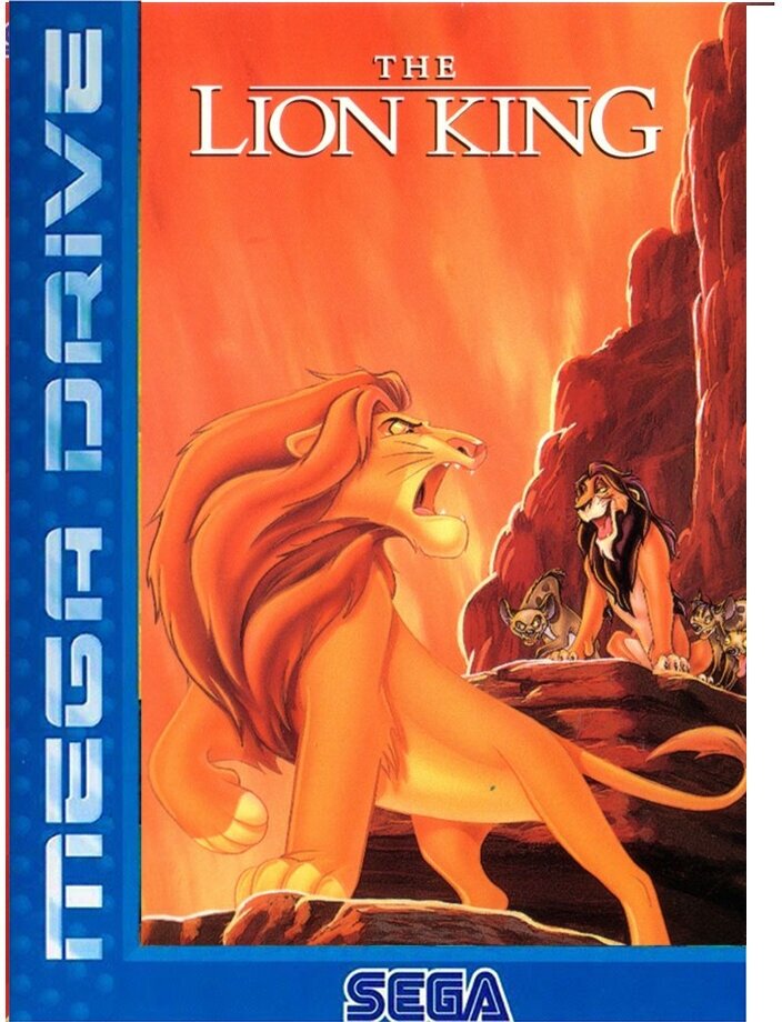Картридж Игра Sega The Lion King