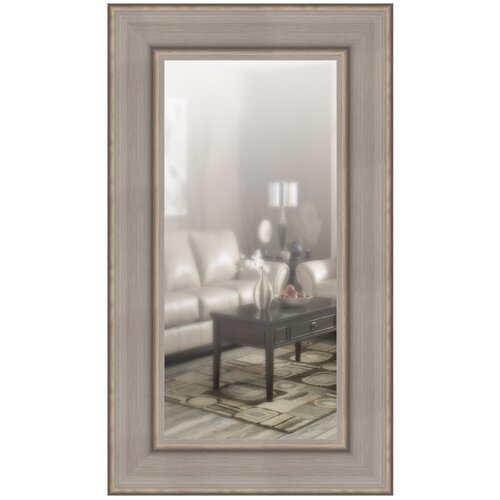 фото Зеркало в широкой раме 40 x 70 см, модель p080029 аурита