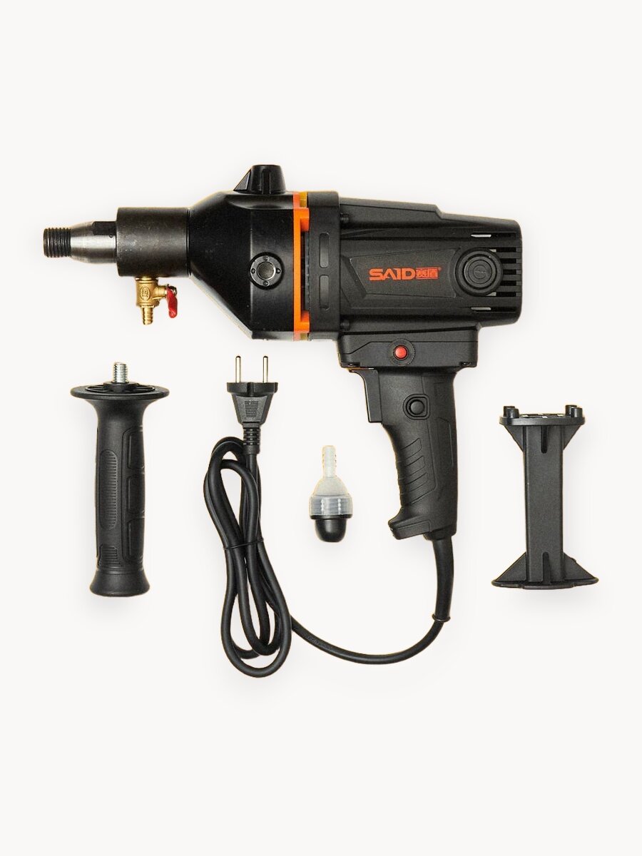 Дрель алмазного сверления бурения SAID SD-115 с отрегулированной муфтой