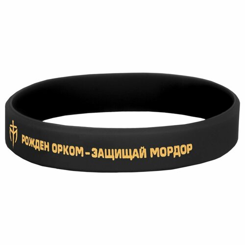 фото Эластичный браслет mordor tac., 1 шт., размер one size, диаметр 8 см, черный