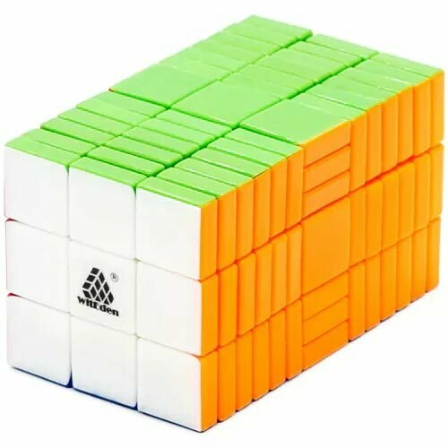 Кубик рубика / WitEden 3x3x15 II Цветной пластик / Игра головоломка