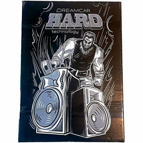 Вибропоглощающий материал Dreamcar Hard BOMB (0,50x0,68), упаковка 10 листов