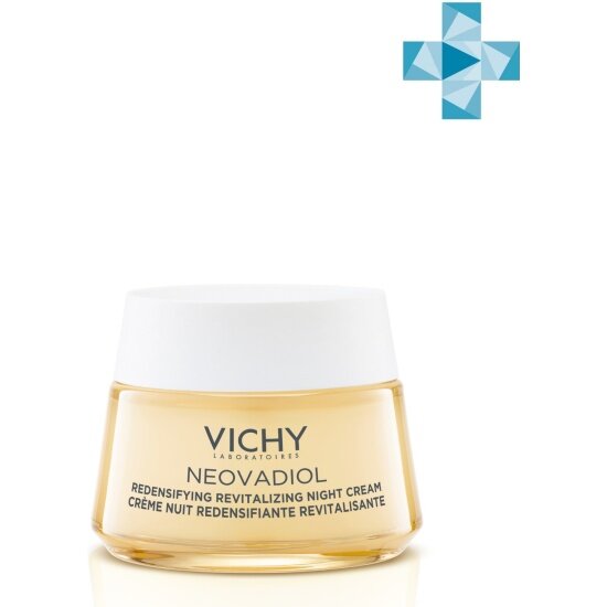 Ночной крем для лица Vichy уплотняющий и охлаждающий, 50 мл