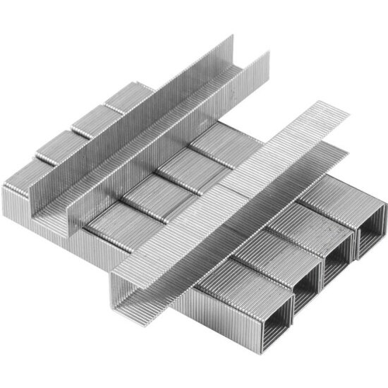Скобы для сшивателя Hobbi, 10х4мм, 1000шт. - фото №4