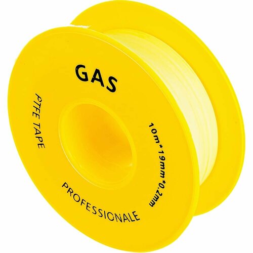 Terma Лента ФУМ для газа GAS 10м*19мм 20157