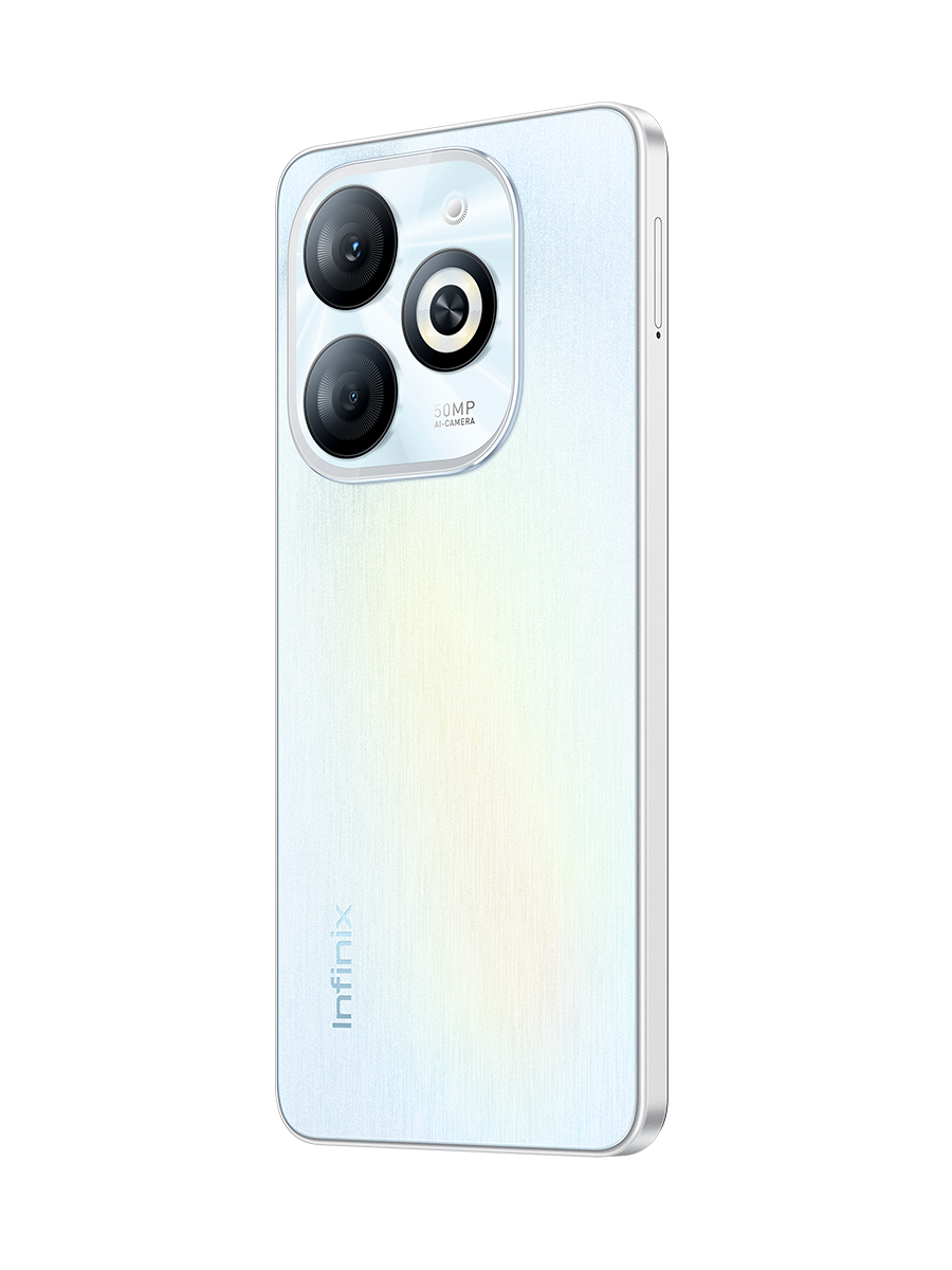 Смартфон Infinix SMART 8 PRO 8+128 WHITE белый