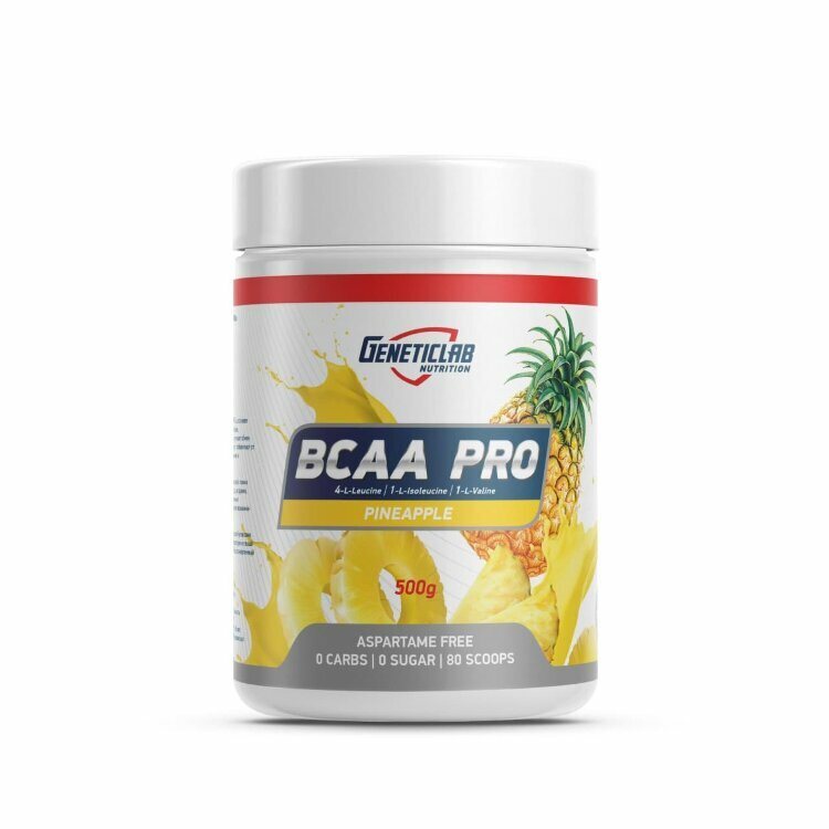 GeneticLab BCAA Pro 500 г (Фруктовый пунш)