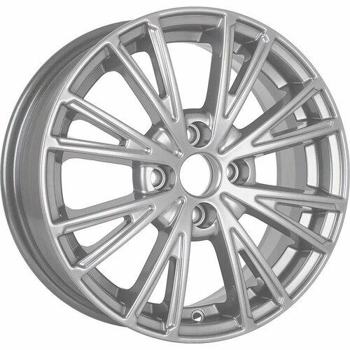 Диск КиК Меандр 6,0x16 4x100 ET45 DIA67,1 Сильвер SK