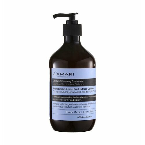 Шампунь безсульфатный для домашнего ухода L'AMARI Delicate Shampoo 500 ml