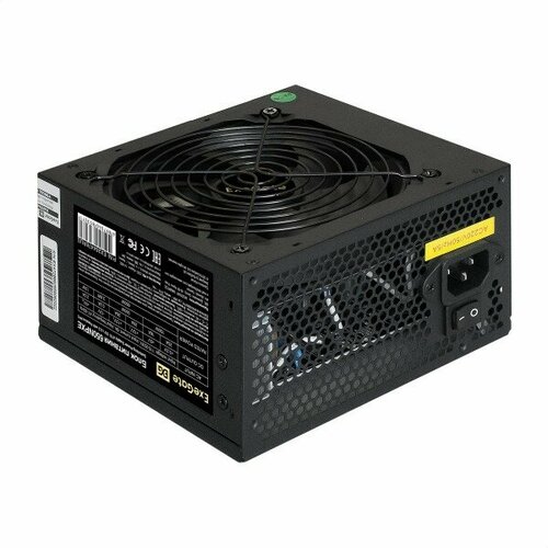 Блок питания Exegate EX264476RUS 650W Exegate 650NPXEPFC ATX black 12cm fan 2444p 62p PCI-E 3SATA 314400₽