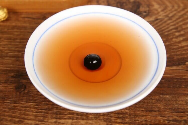 Чёрный чай, Смола (Шу) Пуэра 30 г. 48 шт.(Ча Гао), Чайная паста, (Cha Gao, Puer), легкий вкус