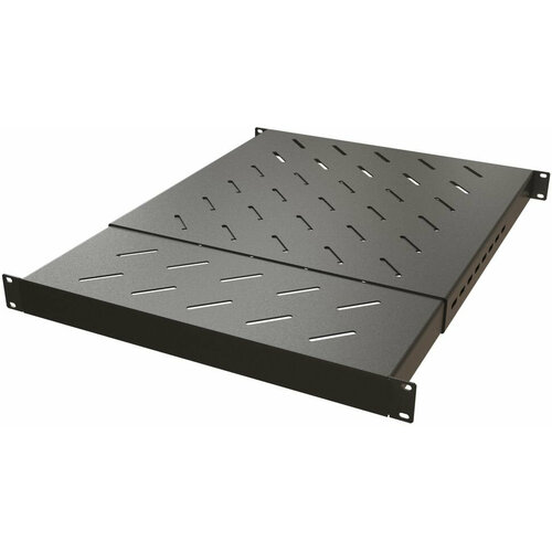 Полка раздвижная Hyperline TSD3H-1U-6501100-RAL9005 1U нагр220кг 19 1200мм черный упак1шт 10955₽