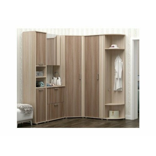 Модульная прихожая Визит-9 ЛДСП угловая композиция 2 51500₽