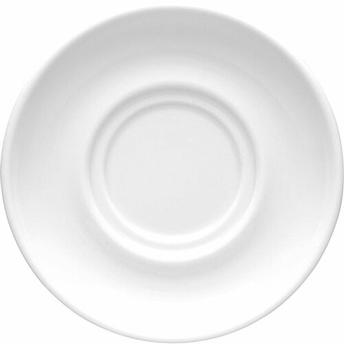 Набор из 4 блюдец Kaszub-Hel круглое 14х14х15 см белый фарфор Lubiana 0671 1302₽