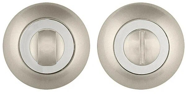 Ручка поворотная BK6 TL54 SN/CP-3 матовый никель/хром