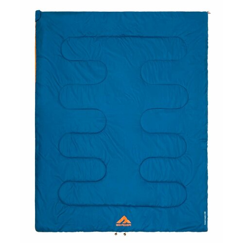 Спальный мешок Travel Couple 15 от Berger Цвет синий Мешок-одеяло для похода кемпинга или рыбалки 7599₽