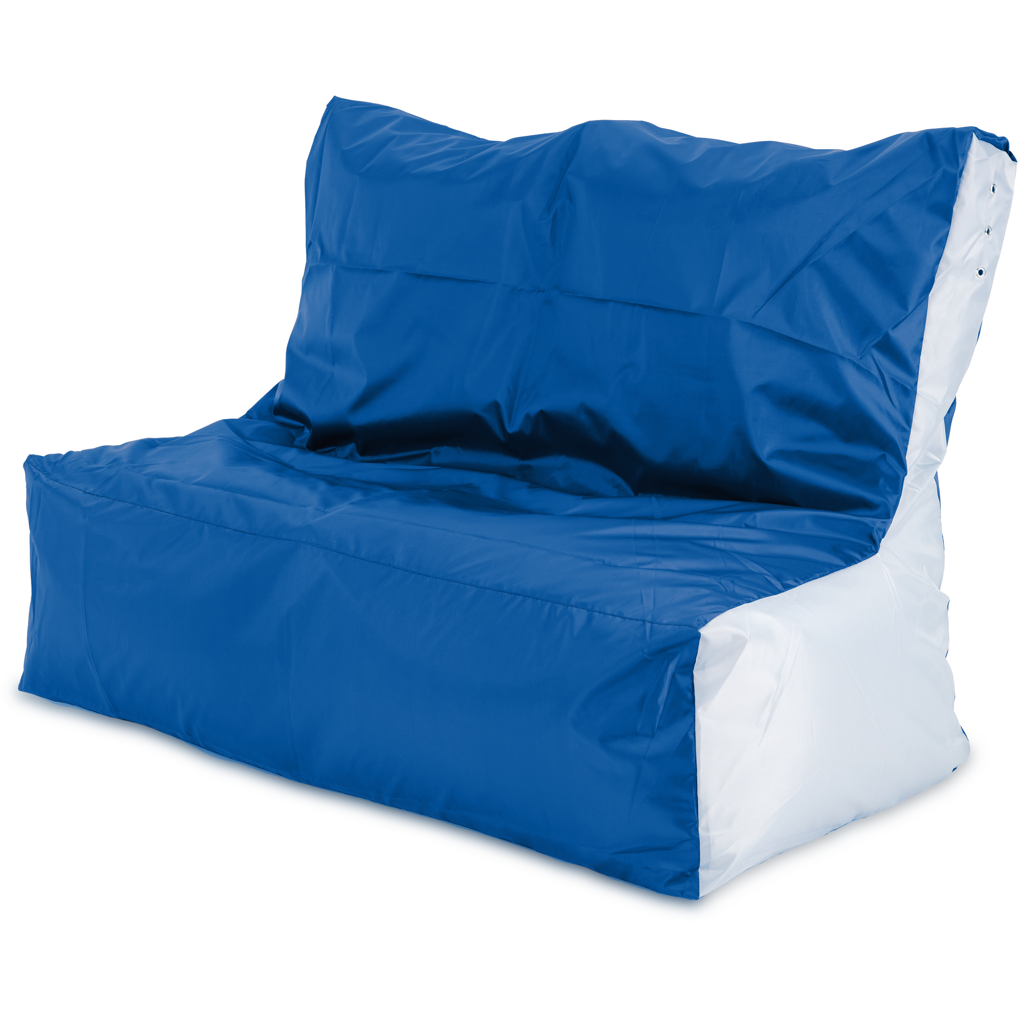Кресло-мешок «Диван», оксфорд, Синий и серый