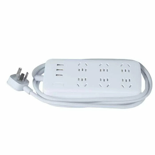 Удлинитель Xiaomi Mi Power Strip (6 розеток + 3 USB) NRB6863CN CXB6-1QM White