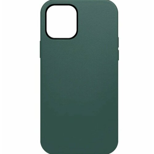 Чехол-накладка KZDOO Mag Noble Collection MagSafe Series для iPhone 14 PRO (искусcтвенная кожа) Цвет: Зеленый противоударная пластиковая накладка kzdoo mag ares magsafe для iphone 14 pro черный кант