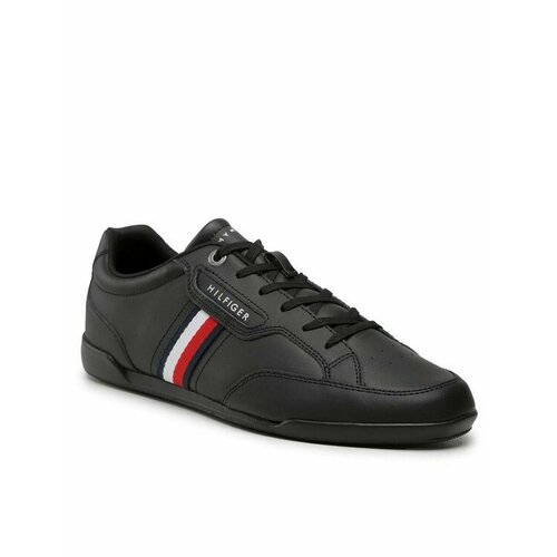 Кроссовки TOMMY HILFIGER, размер EU 40, черный кроссовки sprandi classic leather размер 45 зеленый