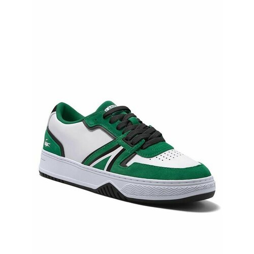 Кроссовки LACOSTE, размер EU 42, зеленый, белый женские кроссовки lacoste l001 leather popped heel