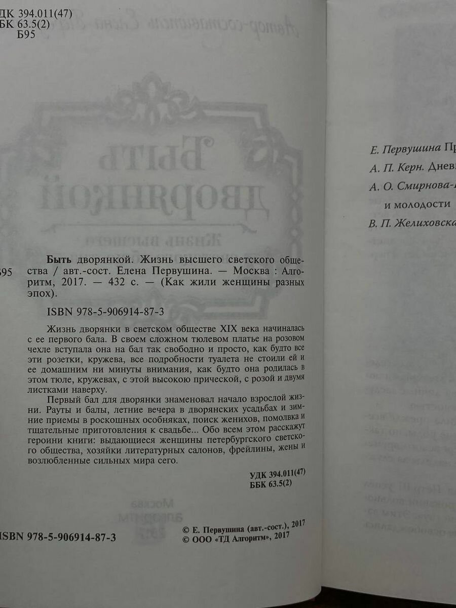 Быть дворянкой. Жизнь высшего светского общества - фото №5
