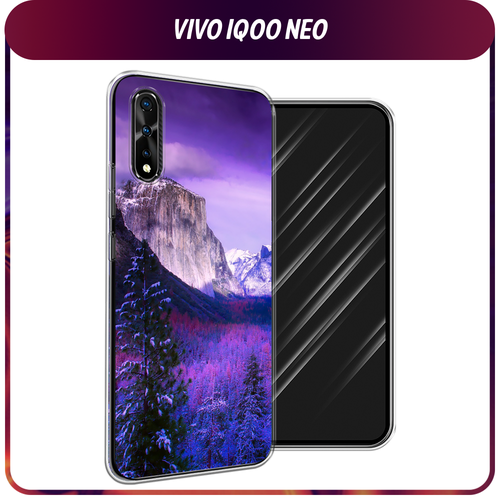 Силиконовый чехол на Vivo iQOO Neo/V17 Neo / Виво iQOO Neo/V17 Neo Лес 20