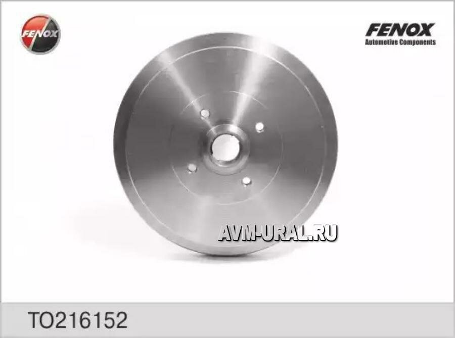 FENOX TO216152 Барабан тормозной VW Passat 88-97 230*53.5*4мм