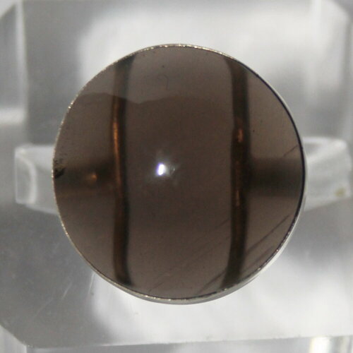 Кольцо True Stones, обсидиан, размер 18, коричневый кольцо true stones коралл размер 18 коричневый