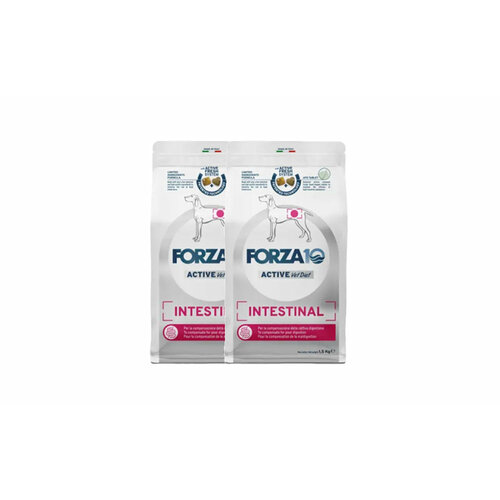 Forza10 Active Line Intestinal сухой диетический корм для взрослых собак всех пород при проблемах пищеварения - 1,5 кг х 2 шт.