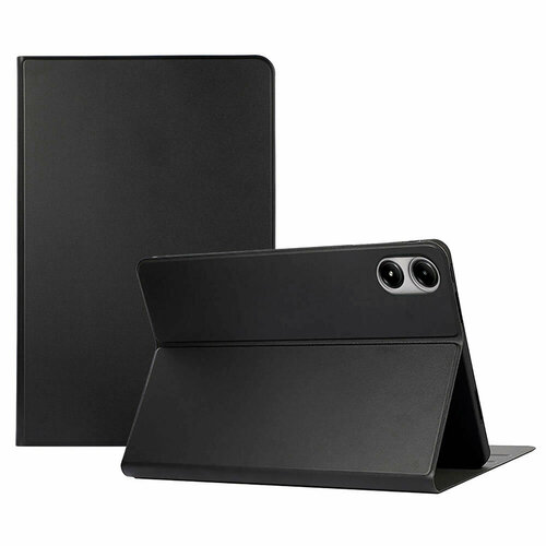 Чехол для планшета Xiaomi Redmi Pad Pro, POCO Pad 12.1 дюйма, кожаный, черный