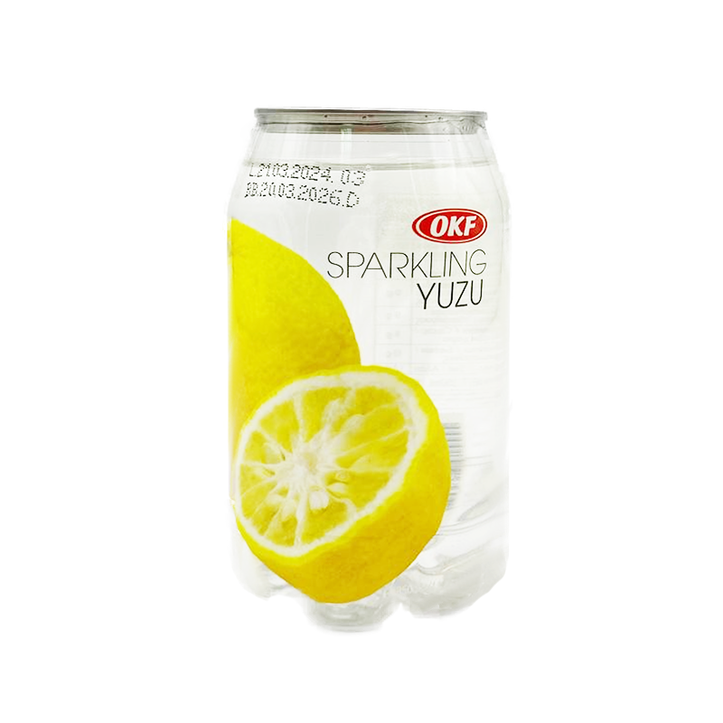 Напиток газированный OKF со вкусом юдзу 350 мл, Южная Корея
