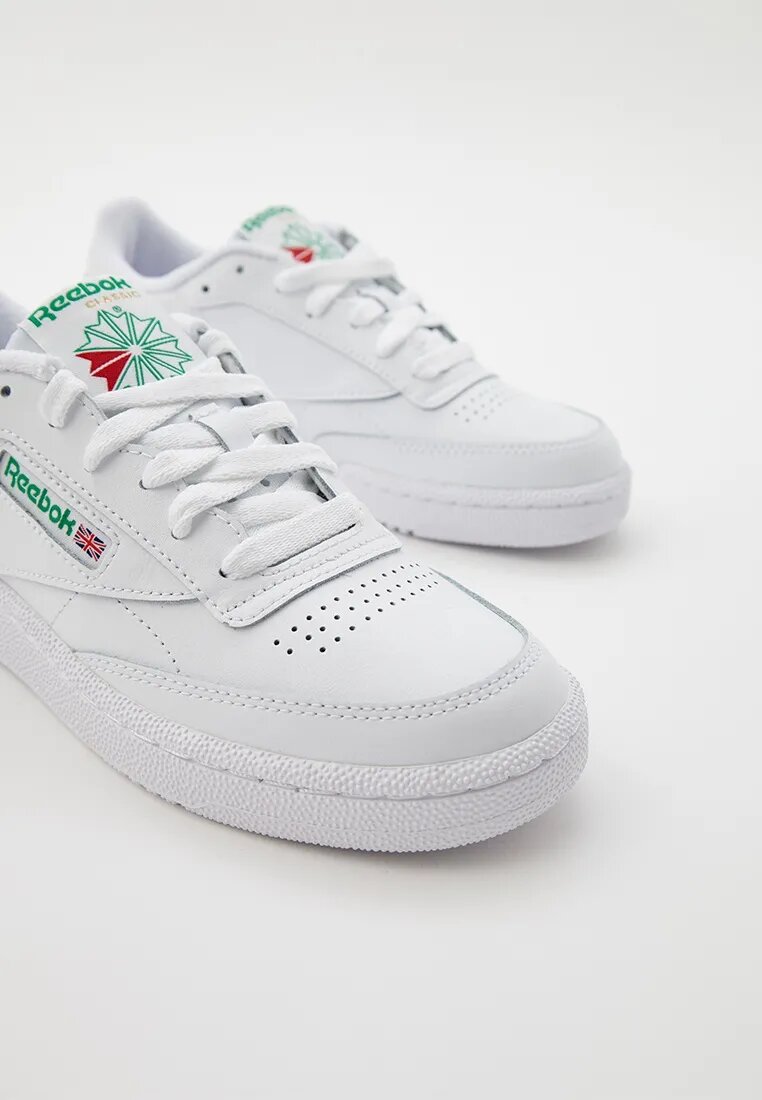 Кеды Reebok Club C 85, размер 39, белый — фото 1