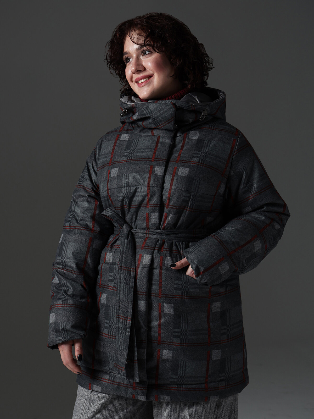 Куртка D'IMMA Кейси размер 50 серый