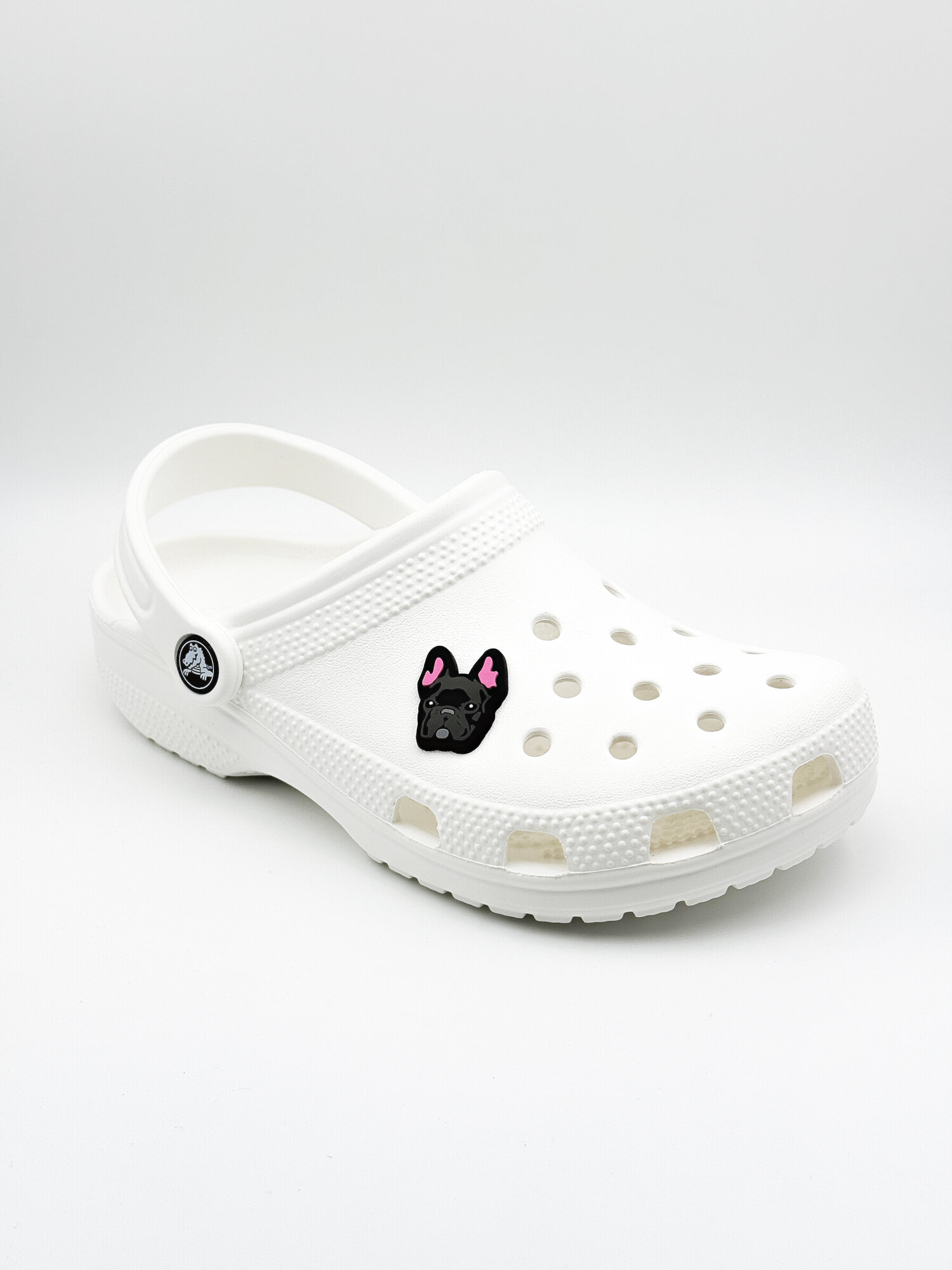 Украшения для обуви джибики("Бульдог", "Порода собак"), Джибитсы(1 штука) — фото 1