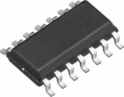 Микросхема MICROCHIP PIC16F684-I/SL Микросхема 3.5 кБ Std Flash 128 опзу 12 вх/вых SOIC14 1шт — фото 1