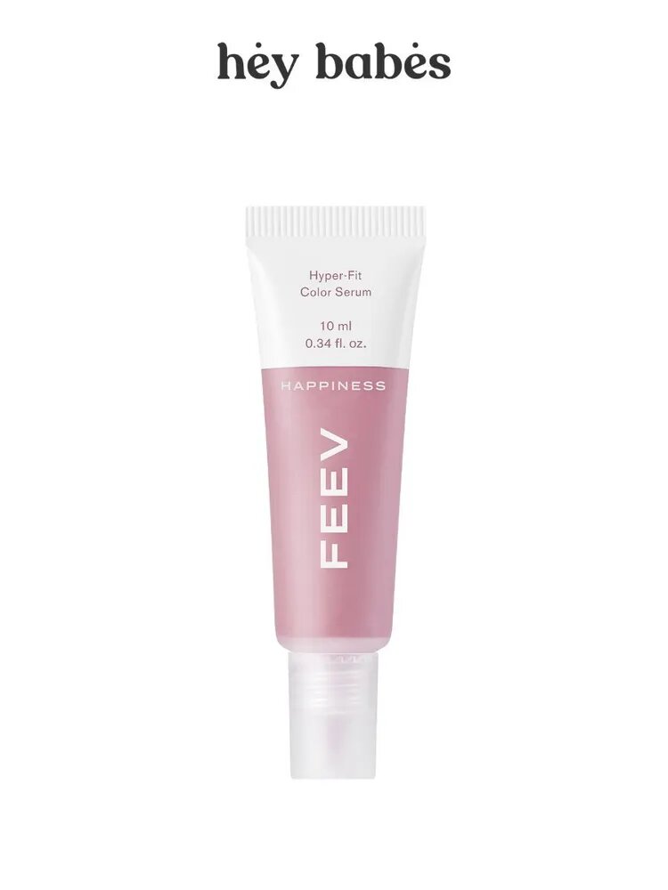 Цветная сыворотка-румяна в лавандовом оттенке FEEV Hyper-Fit Color Serum Happiness Mini