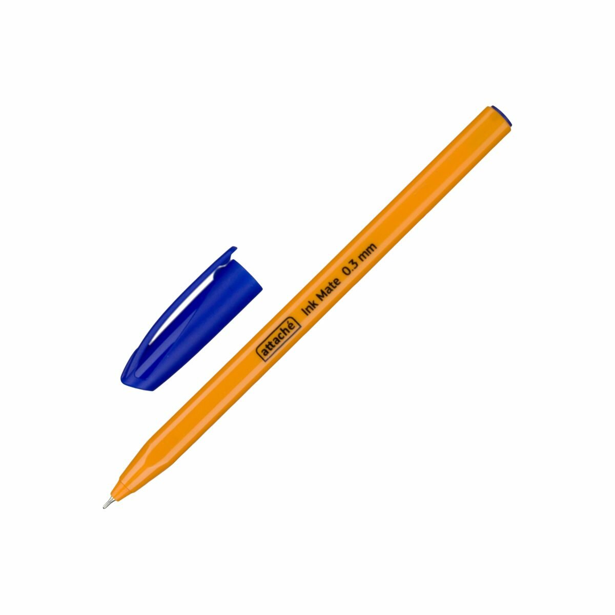 Ручка шариковая Attache Ink Mate (0.3мм, синяя) (1685729), 1шт.