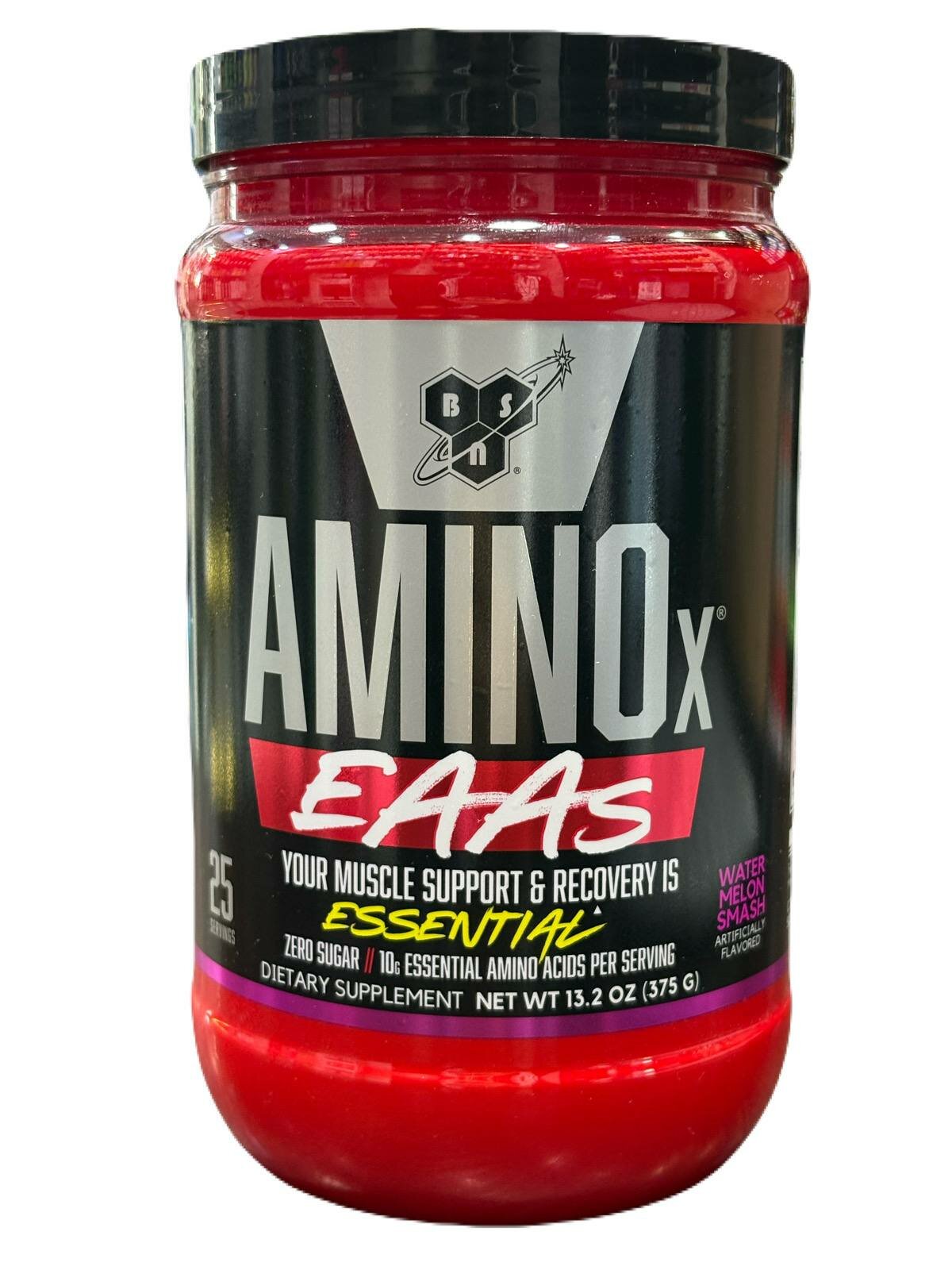 Аминокислотный комплекс BSN Amino X EAA 375 гр, без вкуса, без сахара, 25 порций