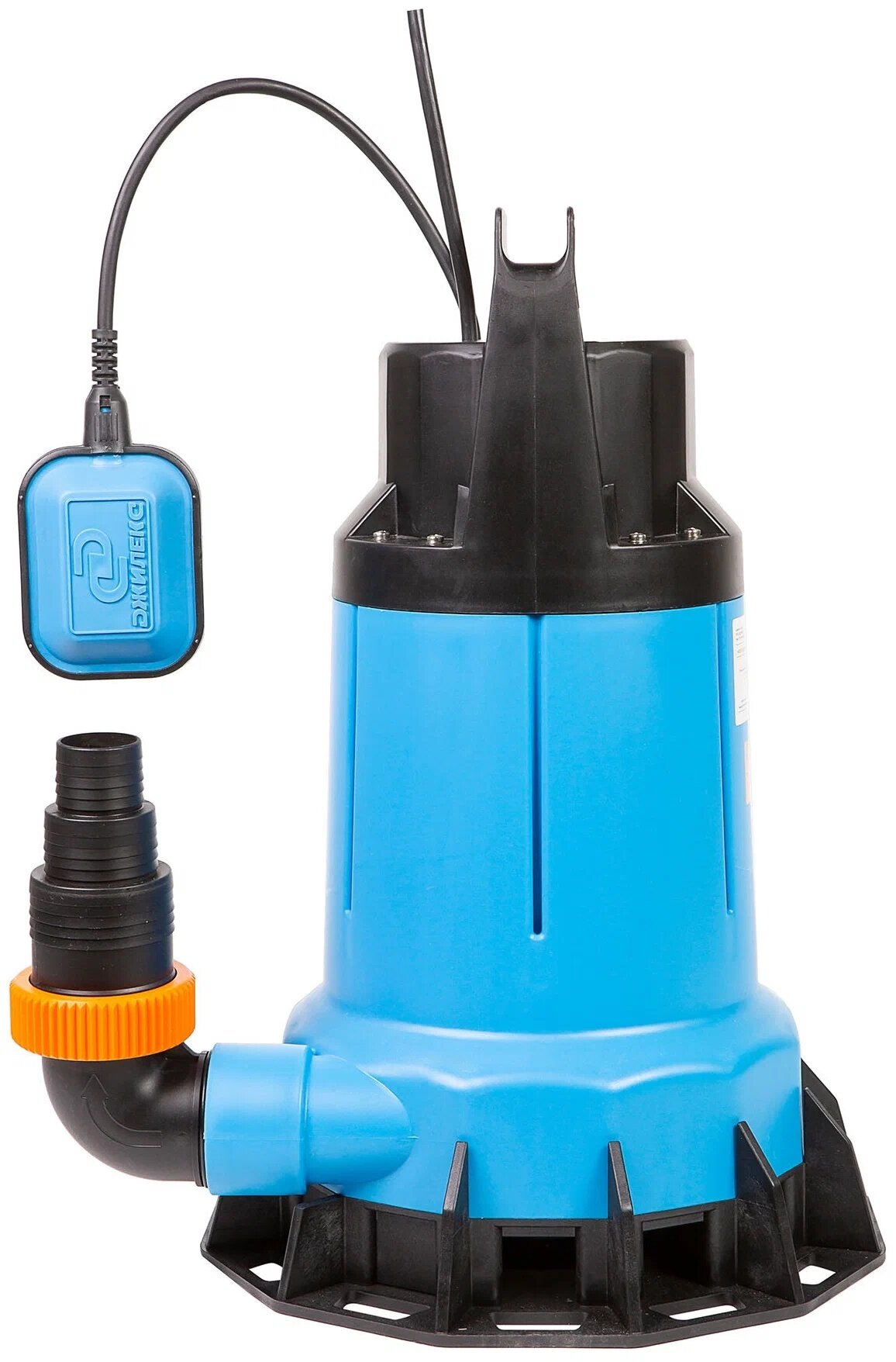 ДЖИЛЕКС 550/14 погружной дренажный насос 1700 Вт 550 л/мин 14 м напор 40 мм частицы голубой