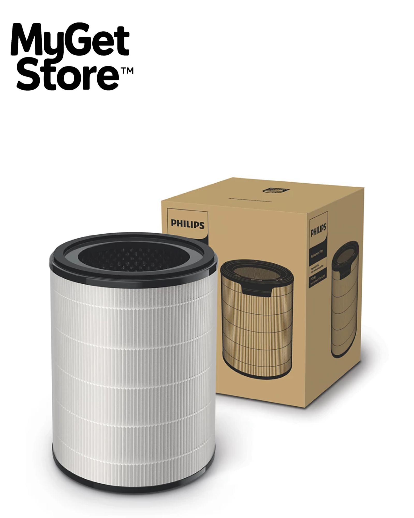 Фильтр для очистителя воздуха Philips FY2180/30 NanoProtect, 3 слоя очистки, для комплексной очистки воздуха